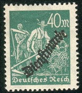 Stamp, Official Stamp, German Realm,  