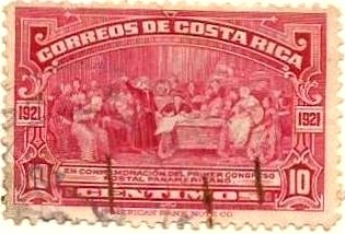 Columbus soliciting aid of Isabella