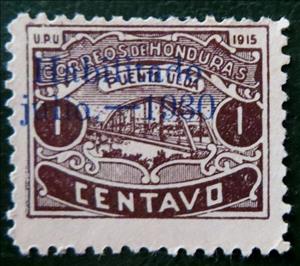 Stamp, Ulua Bridge, Honduras,  