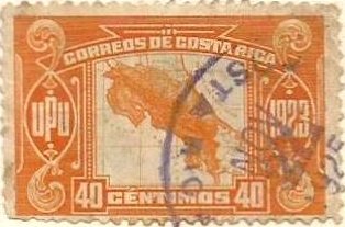 Map of Costa Rica