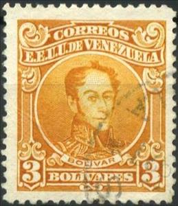 Stamp, Simon Bolivar, Venezuela,  