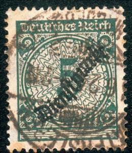 Stamp, Official Stamp, German Realm,  
