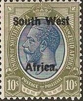Stamp, King George, South-West Africa,  