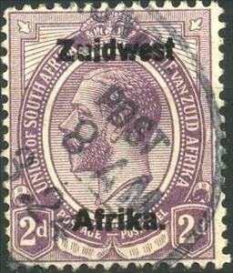Stamp, King George, South-West Africa,  