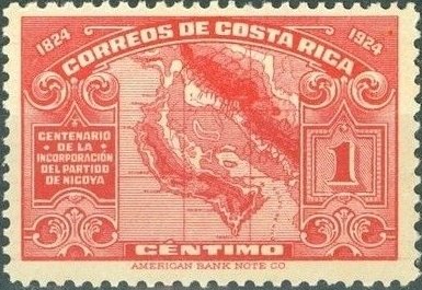 Map of Guanacaste