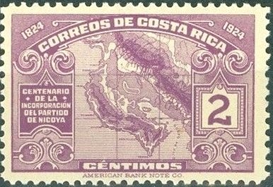 Map of Guanacaste