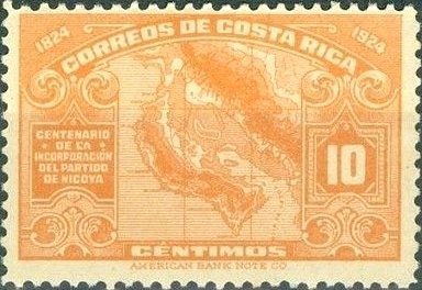 Map of Guanacaste