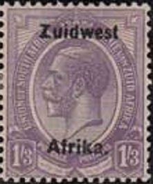 Stamp, King George, South-West Africa,  