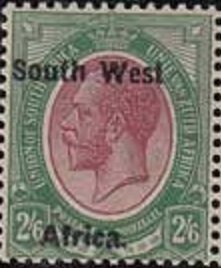Stamp, King George, South-West Africa,  
