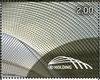 Railway Vignette.  New Railway Station Liège-Guillemins