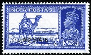 Stamp, Dak Camel, India, Princely States,  , Camels