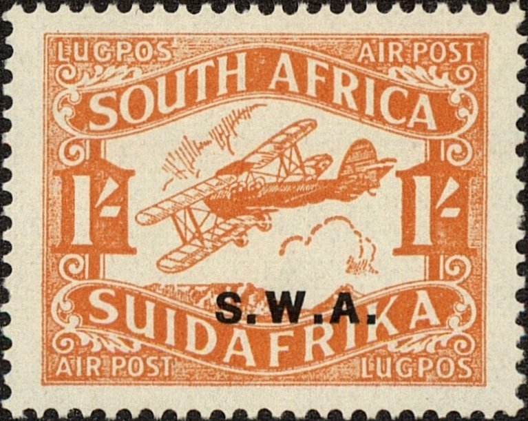 Biplane in flight - Pair