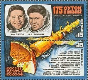 Vladimir Lyakhov, Valery Ryumin and Salyut 6