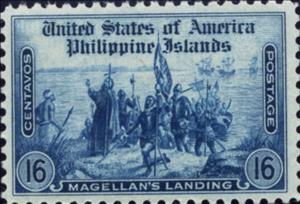 Stamp, Magellan´s landing, Philippines,  