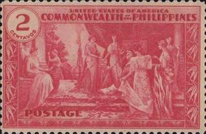 Stamp, The Temples of Human Progress, Philippines,  