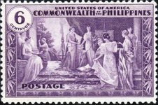 Stamp, The Temples of Human Progress, Philippines,  