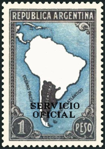 Map of South America without borderlines, ovpt.