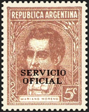 Mariano Moreno (1778-1811), ovpt.