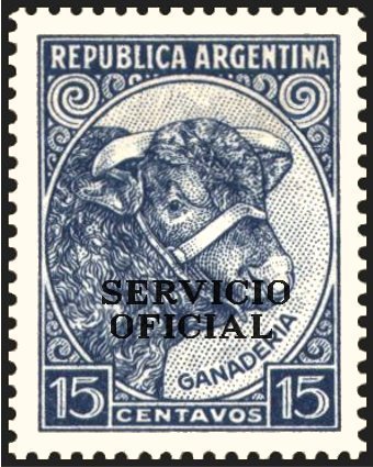 Bull  (with Overprint)