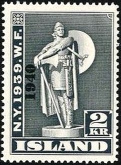 World's Fair, New York with Overprint "1940"