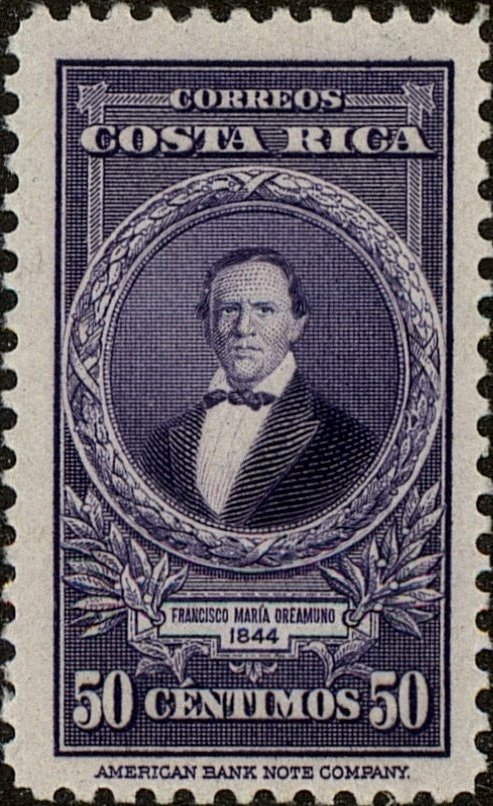 Francisco M. Oreamuno Bonilla (1801-1856)