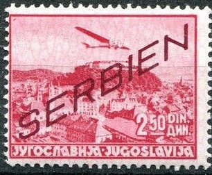 Yugoslavian Airmail Overprint