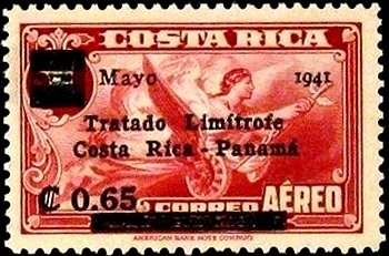 Allegory of Flight, overprint