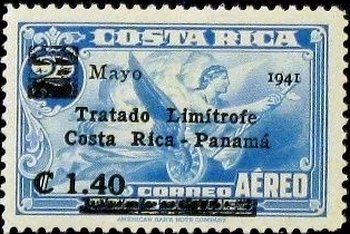 Allegory of Flight, overprint