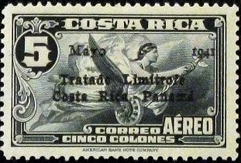 Allegory of Flight, overprint