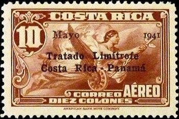 Allegory of Flight, overprint
