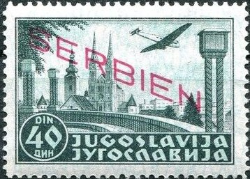 Yugoslavian Airmail Overprint