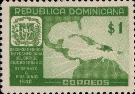 Map of the Caribbean Islands