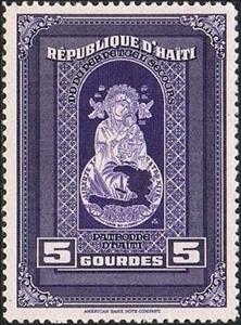 Stamp, Holy Virgin, Patron of Haiti, Haiti,  
