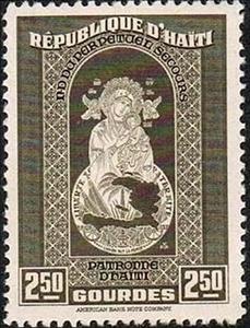 Stamp, Holy Virgin, Patron of Haiti, Haiti,  