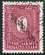 Yugoslavian Postage Due Overprint