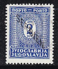 Yugoslavian Postage Due Overprint