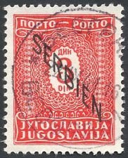 Yugoslavian Postage Due Overprint