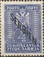 Yugoslavian Postage Due Overprint