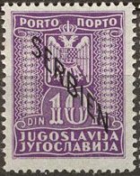 Yugoslavian Postage Due Overprint