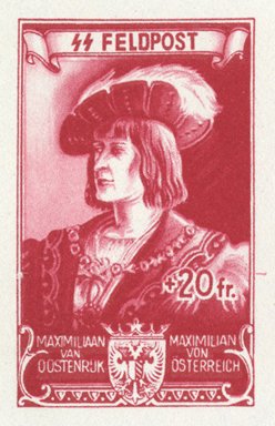 Stamp, Emperor Issue, Germany, Occupations in the Years 1939-1945,  