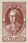 Stamp, Emperor Issue, Germany, Occupations in the Years 1939-1945,  