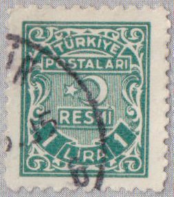 Stamp, Resmi, Turkey,  