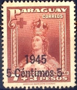 Stamp, Pro-Maternidad, Paraguay,  