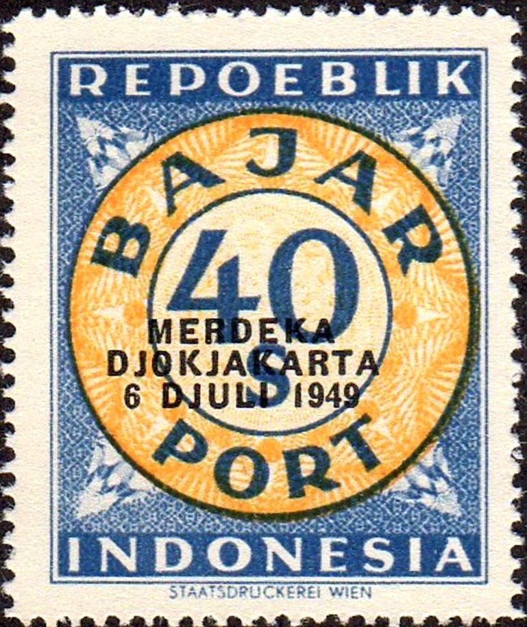 Digits in a double-circle, overprinted