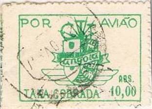 Stamp, Coat of arms of Cologne, Angola,  