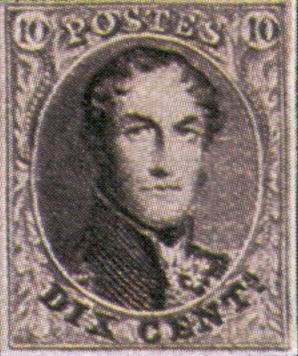 King Leopold I 'Long medaillon'