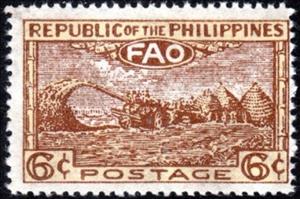 Stamp, Conf. of the FAO held at Baguio, Philippines,  , F.A.O.