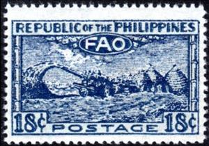 Stamp, Conf. of the FAO held at Baguio, Philippines,  , F.A.O.