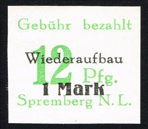 Stamp, Spremberg, Germany, Local Post,  