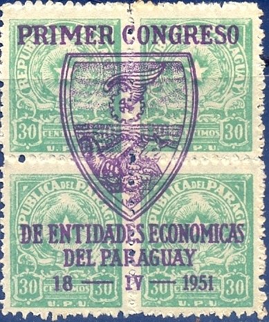 Primer Congreso / crista de Entidades Economicas / DEL PARAG
